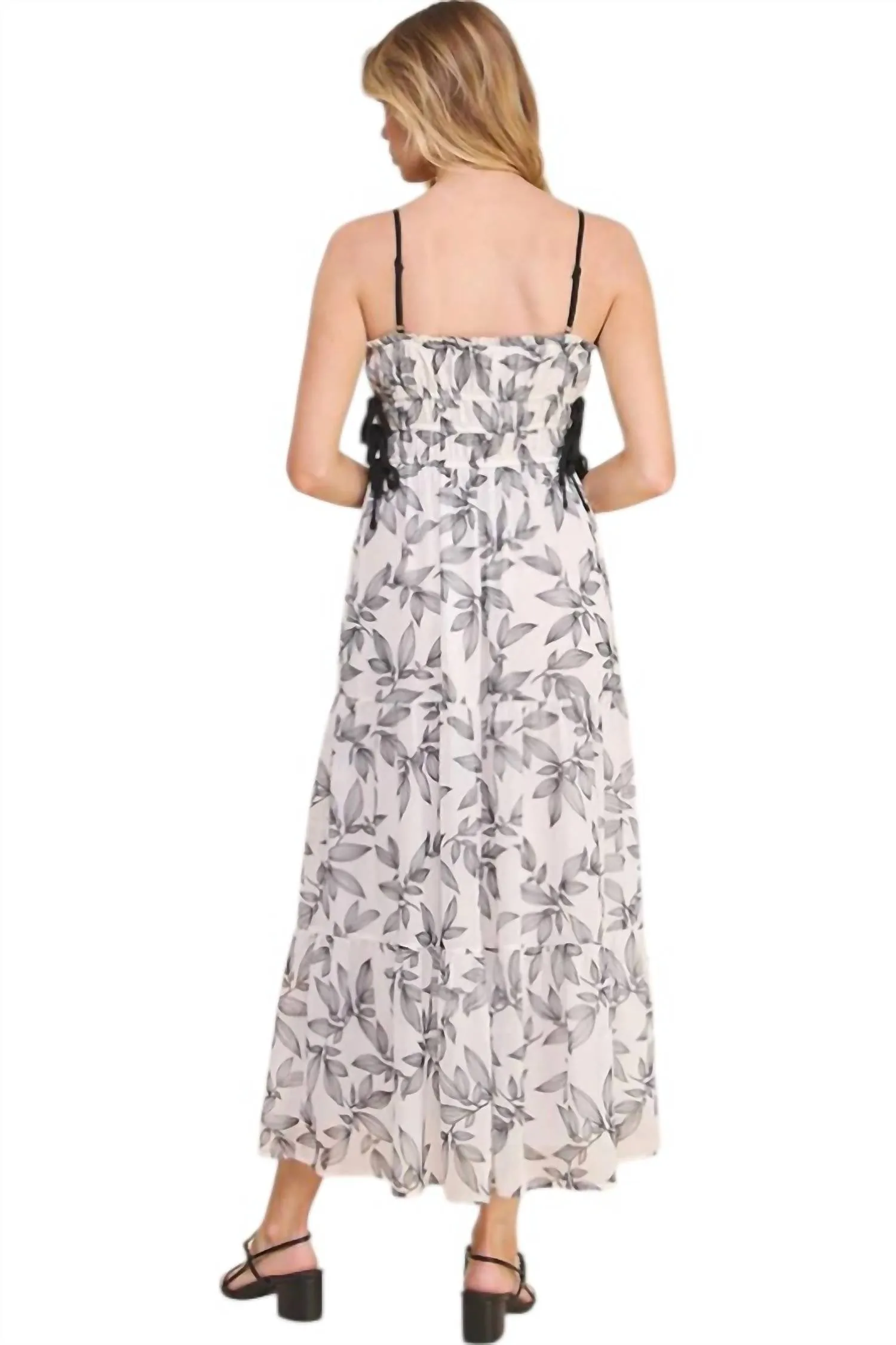 Allie Rose - Leaf Maxi Dress