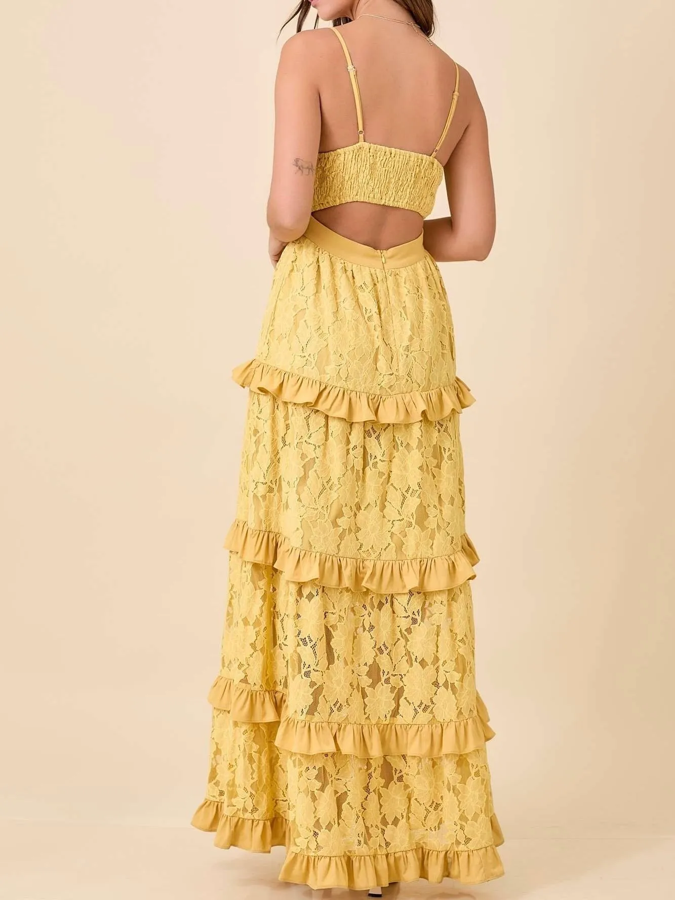 Avery Tiered Maxi Dress