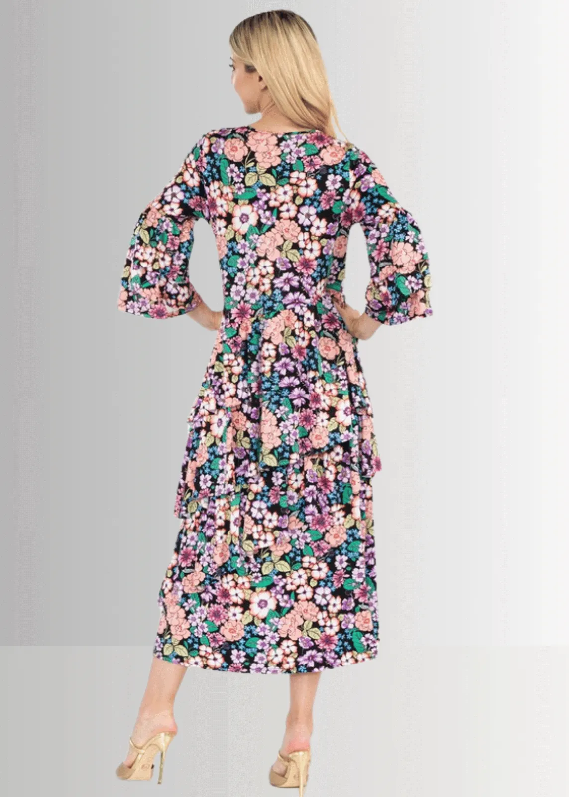 Blooming Sensation Floral Dress