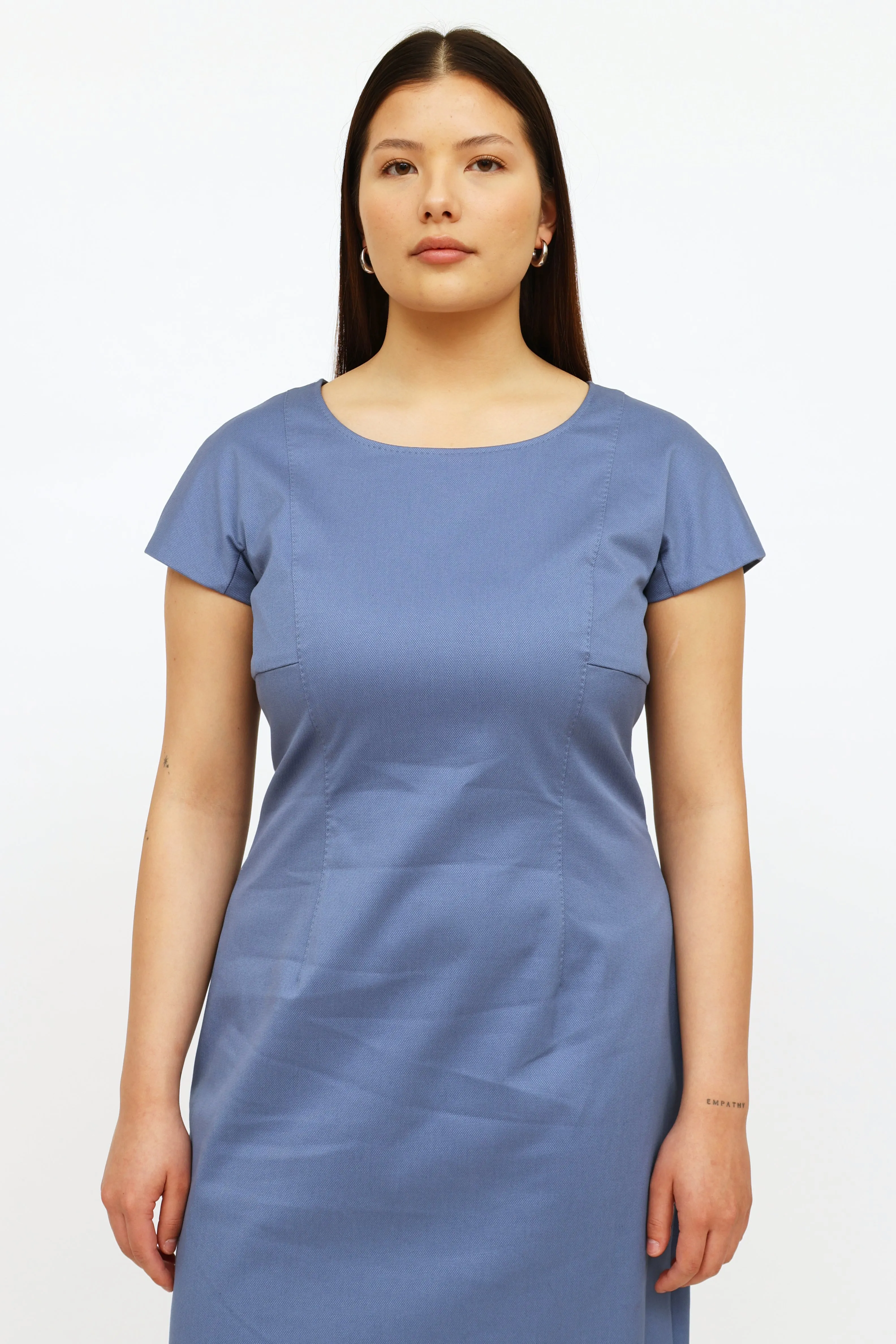 Blue Midi Dress