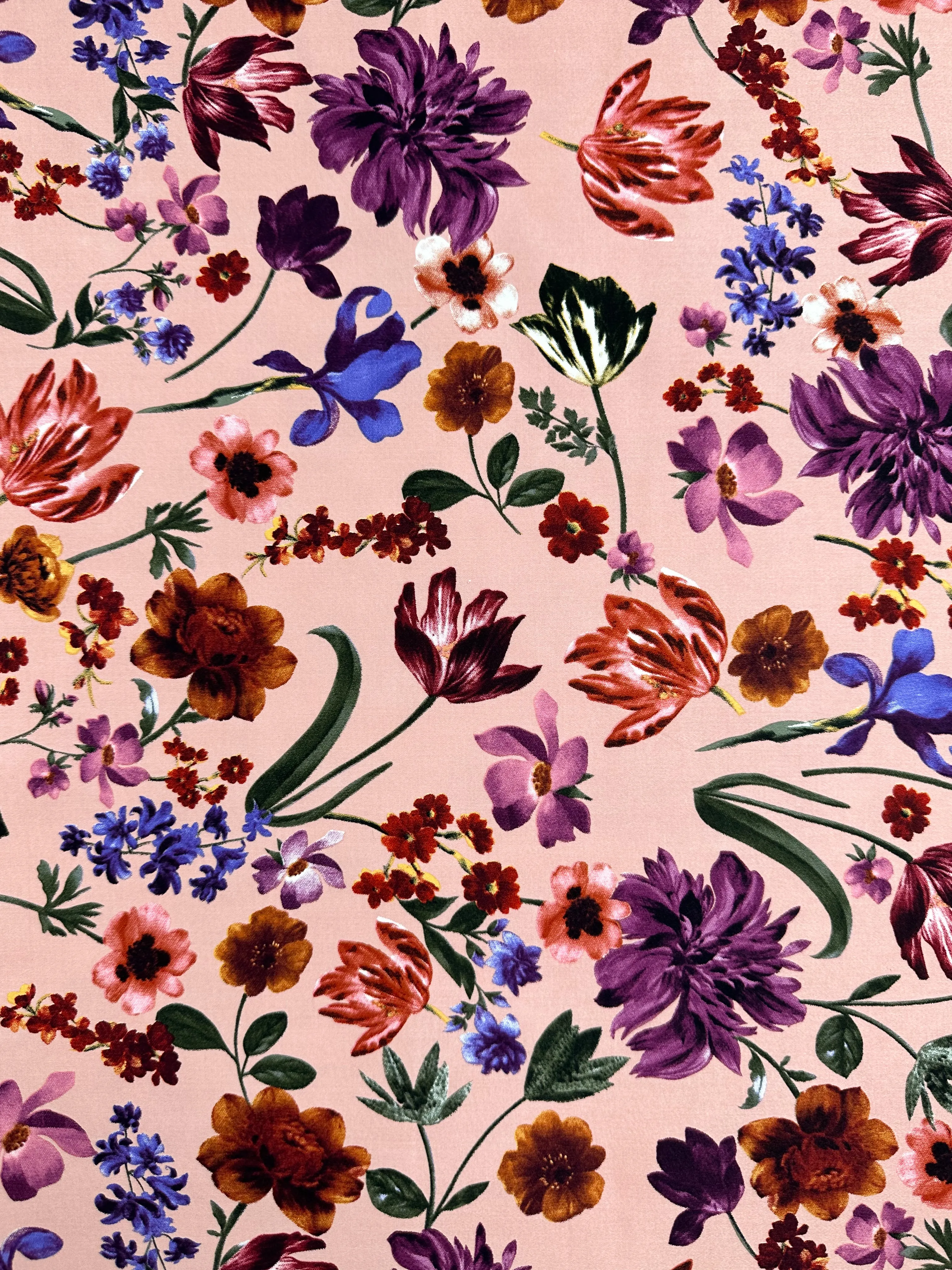 Cotton Sateen - Blume - 130cm