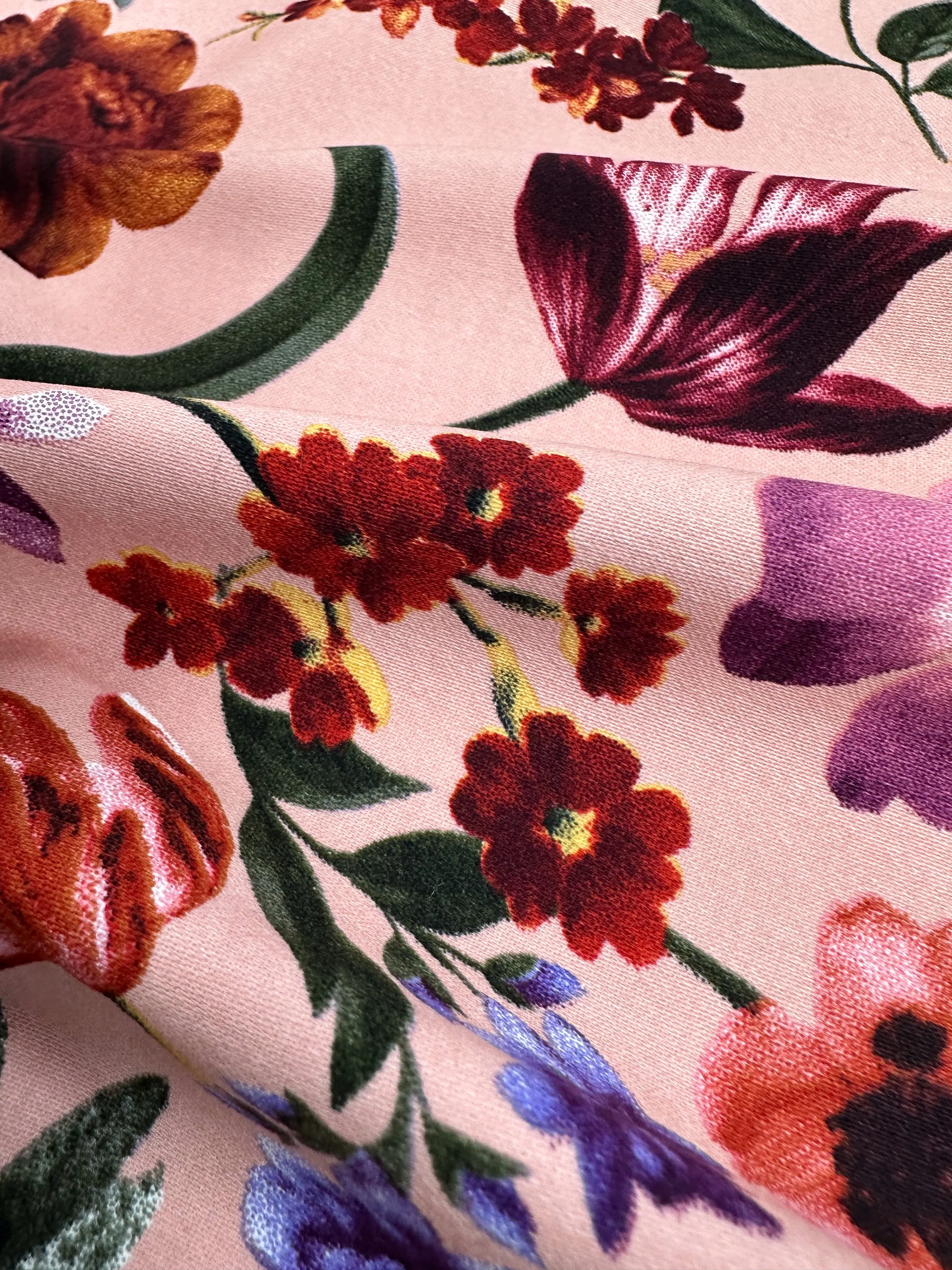 Cotton Sateen - Blume - 130cm