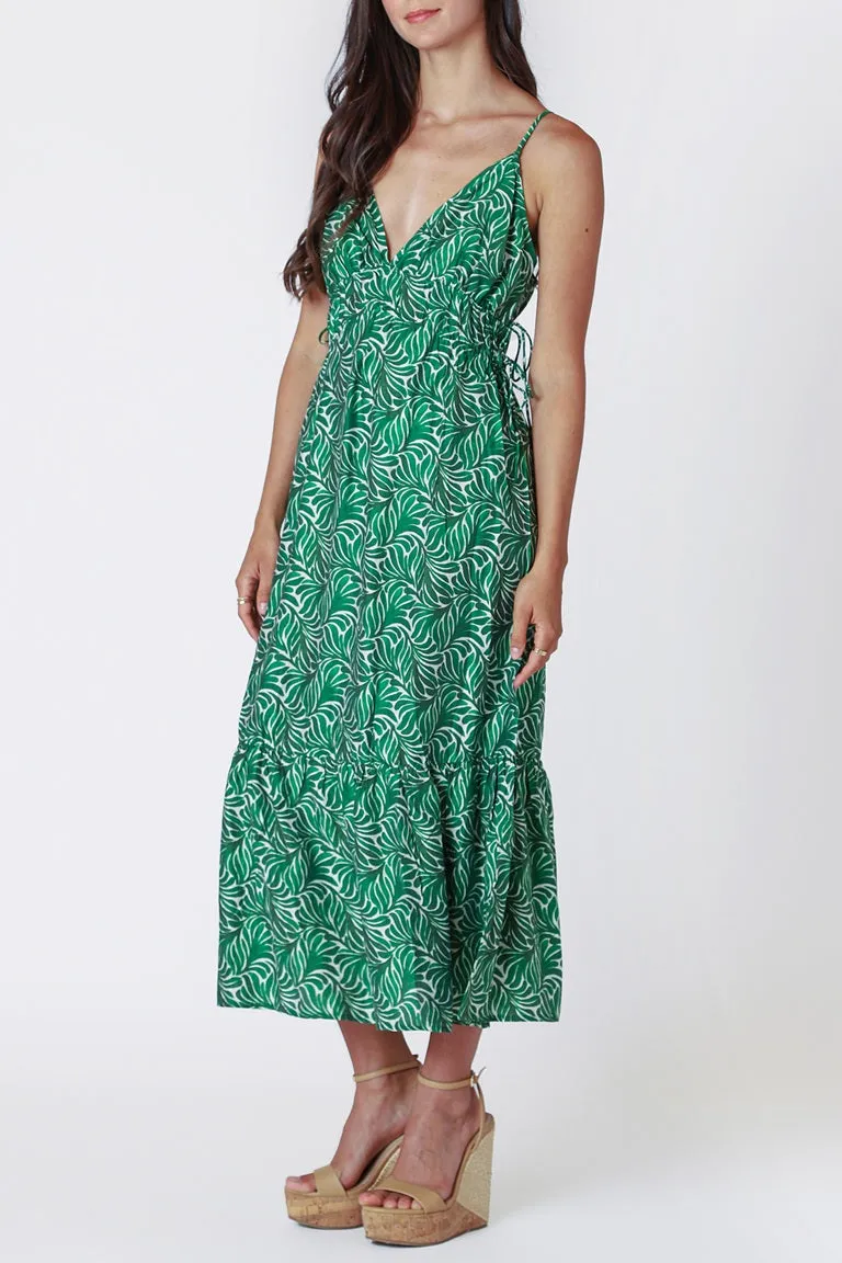 Drawstring Detail Maxi Dress