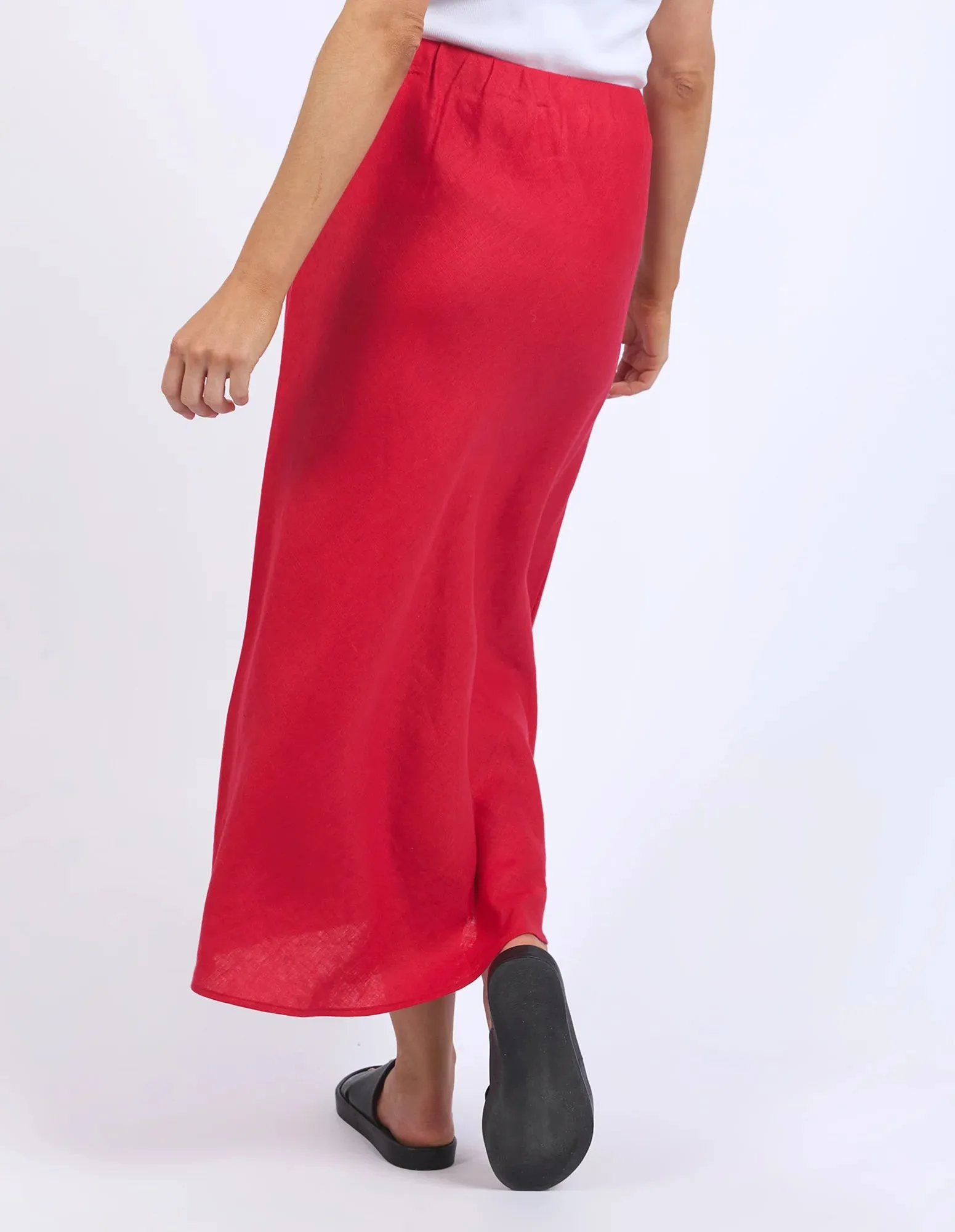 Elm Eleni Skirt | Bittersweet Red
