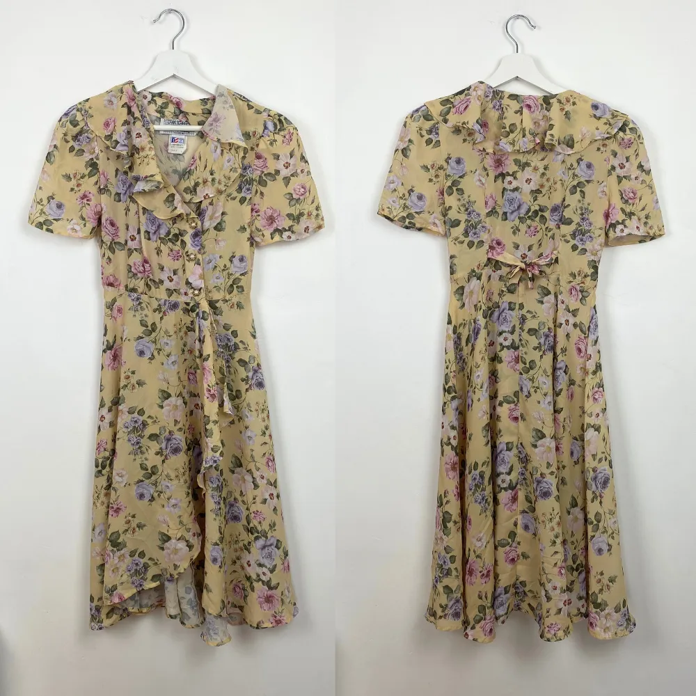 Frill Floral Dress -XXS/XS