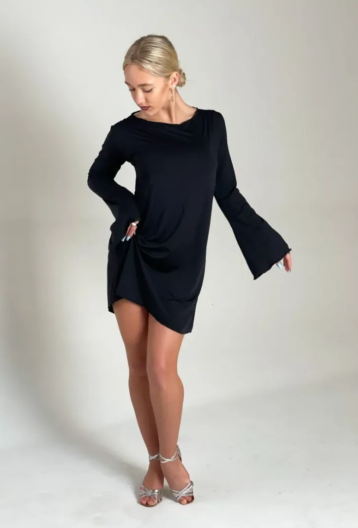 Latin dance Dress Model Dress Nastya/Black Pra 1269