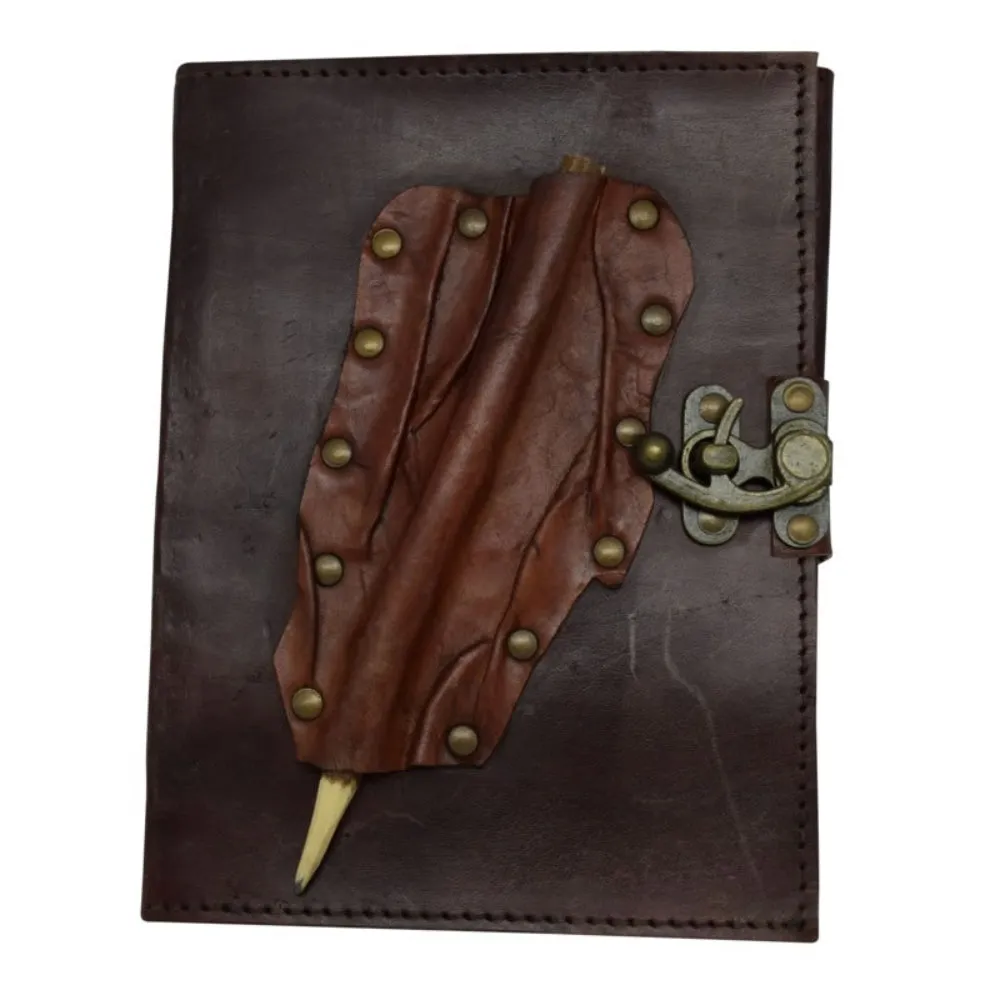 Leather Journal With Pencil