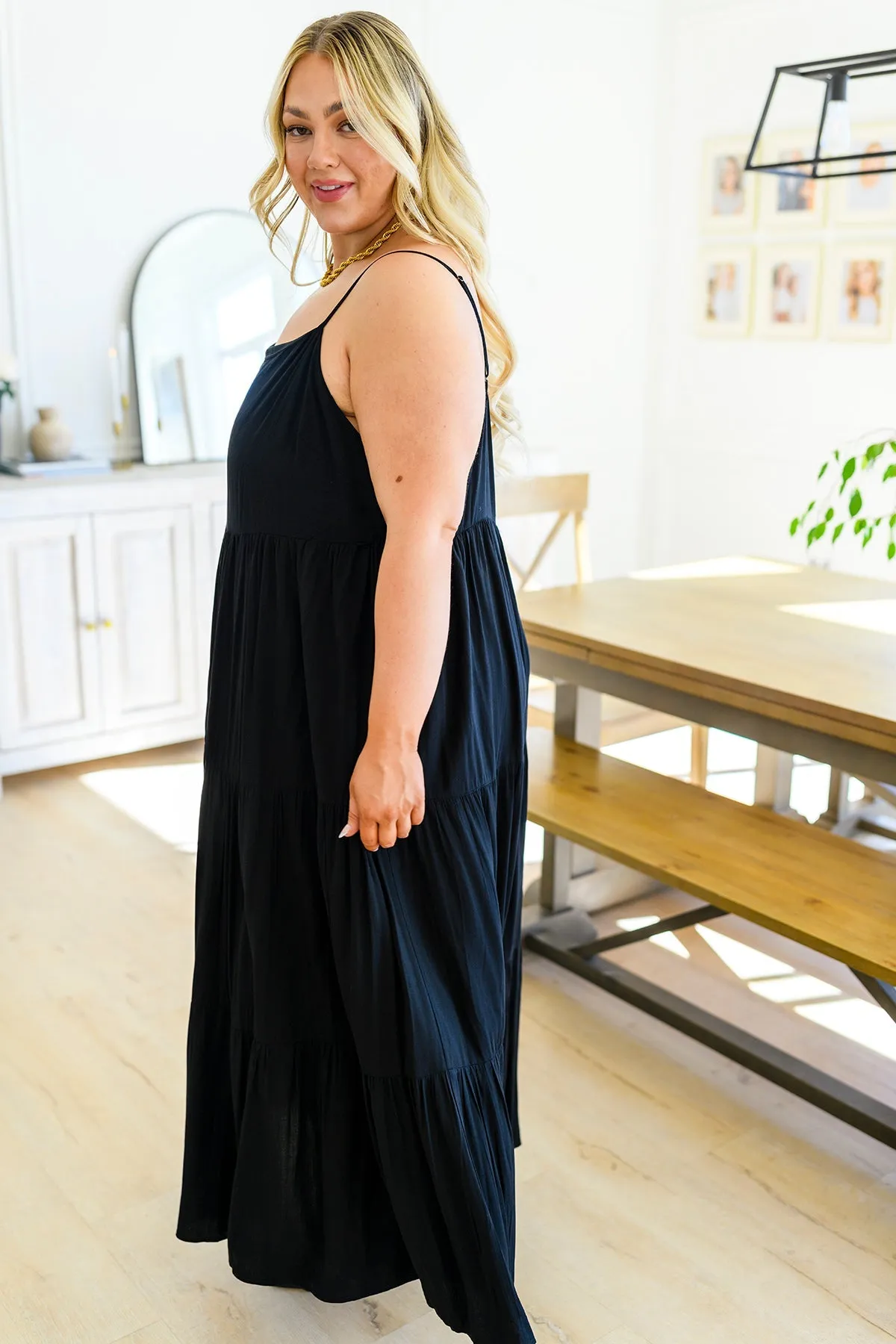 ONLINE EXCLUSIVE Classically Cool Tiered Maxi Dress