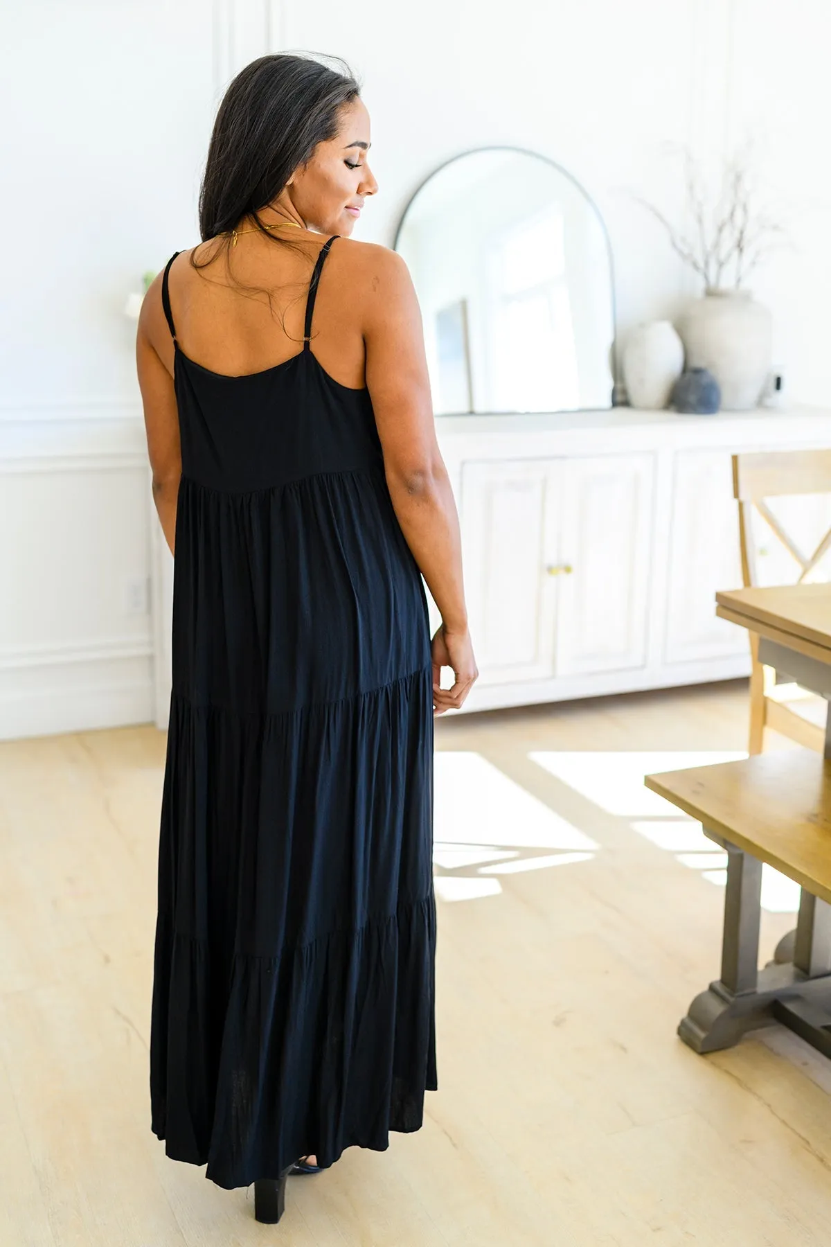 ONLINE EXCLUSIVE Classically Cool Tiered Maxi Dress