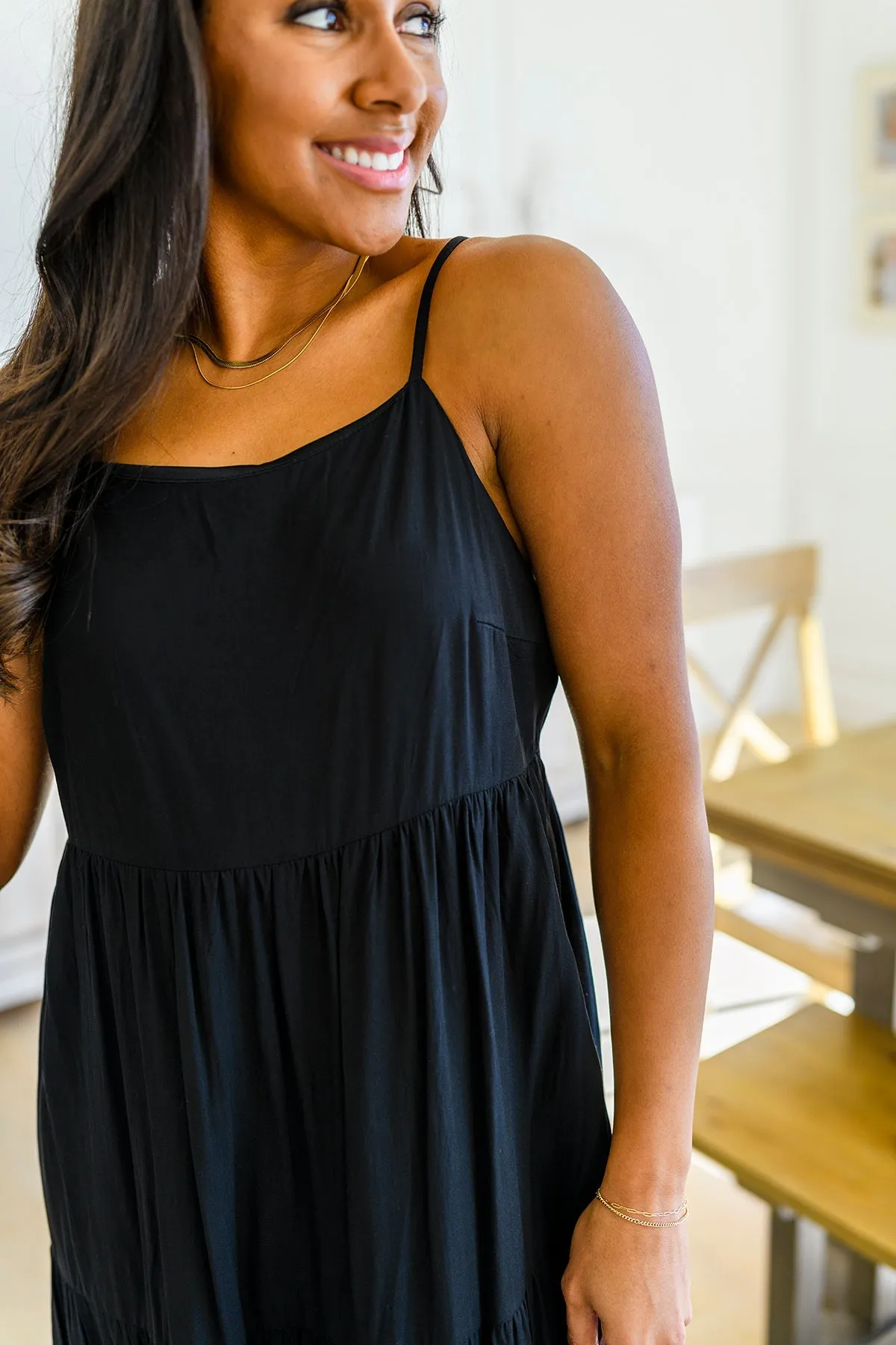 ONLINE EXCLUSIVE Classically Cool Tiered Maxi Dress