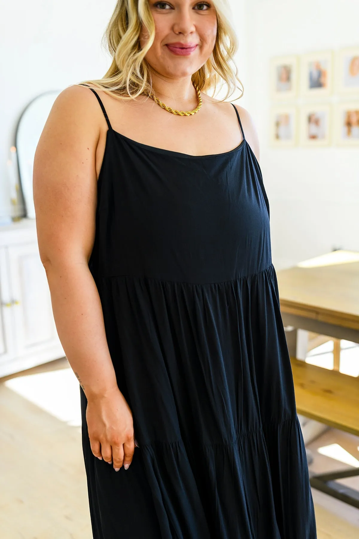 ONLINE EXCLUSIVE Classically Cool Tiered Maxi Dress