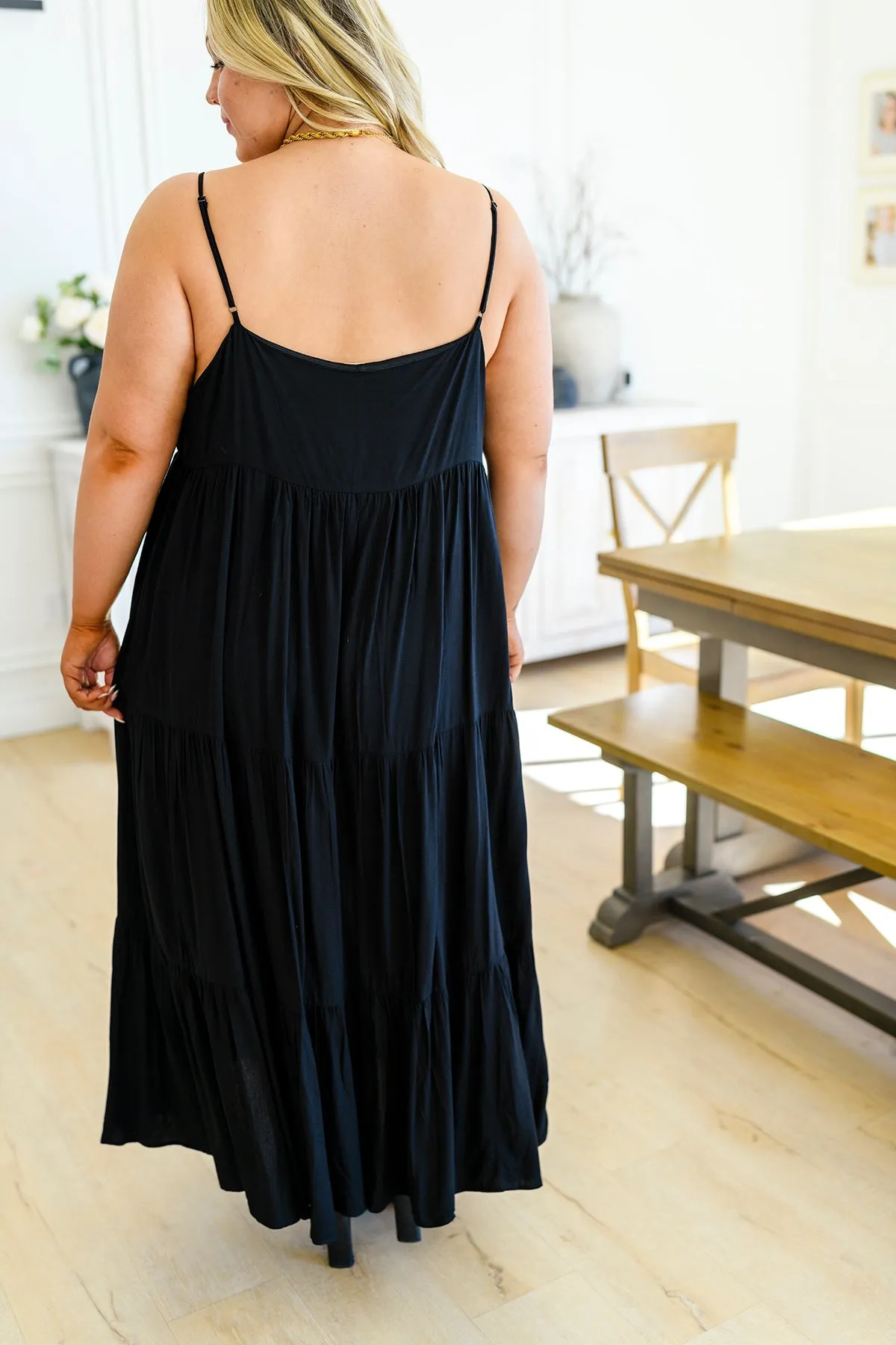 ONLINE EXCLUSIVE Classically Cool Tiered Maxi Dress
