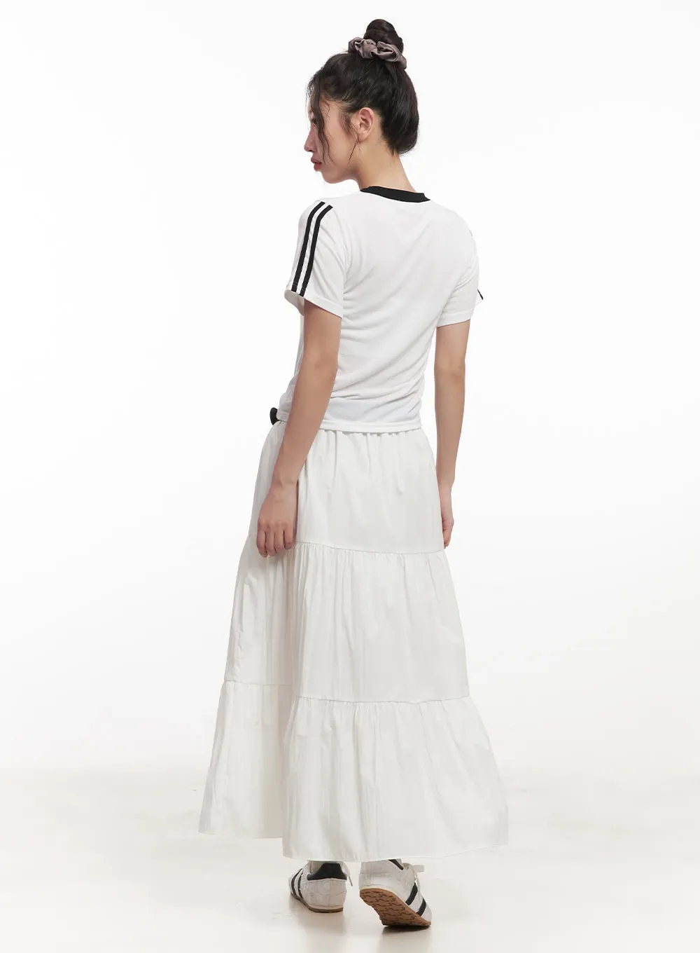 Tiered Maxi Skirt CA518